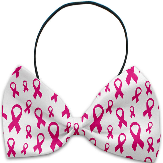 Pink Ribbons Bow Tie